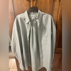 L.L. Bean Sage Green Dress Shirt